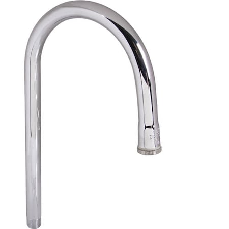 T&S Brass Spout, Gsnk , Rigid, Leadfree 120X
